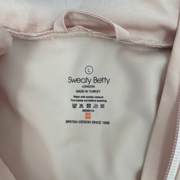 Sweaty Betty Pink Athletic Light Ski Jacket | Size L - Picture 3 of 6